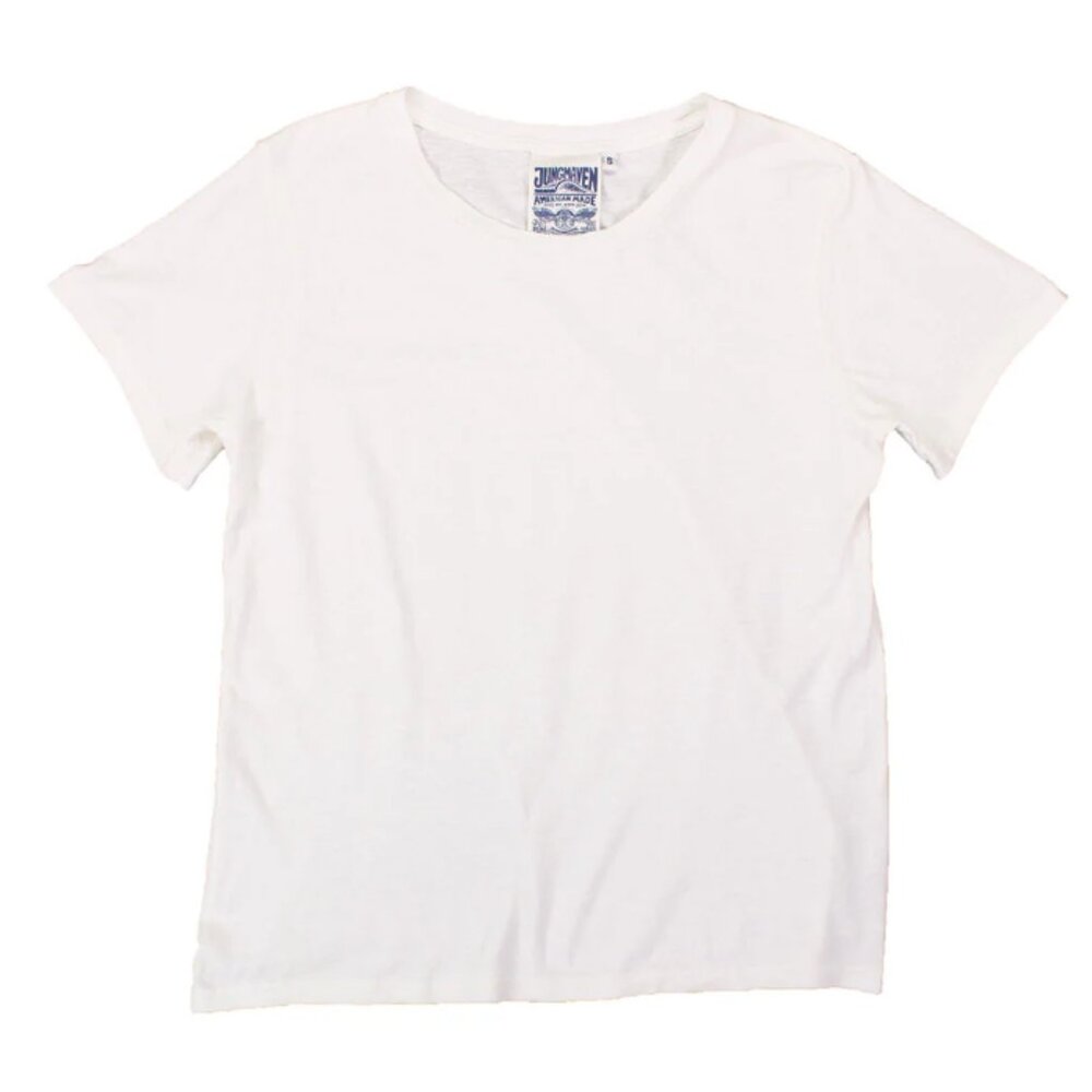 Jungmaven Classic White Tee - Women's Size Large